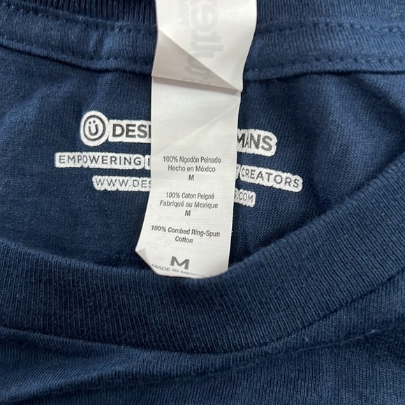 Design By Humans | Men's Flying Paper Crane Graphic Print Short-Sleeve T-Shirt - Picture 8 of 11